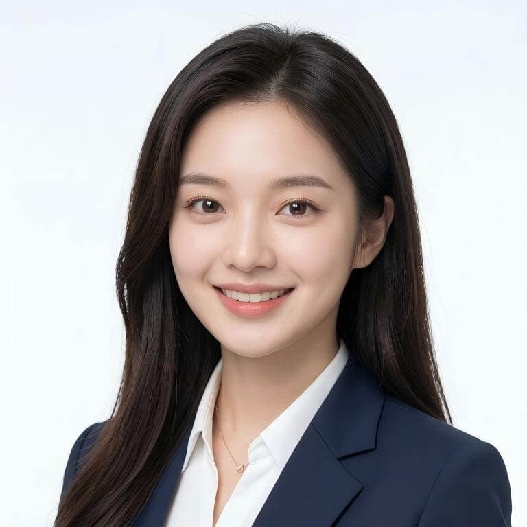 Professional LinkedIn AI headshot example