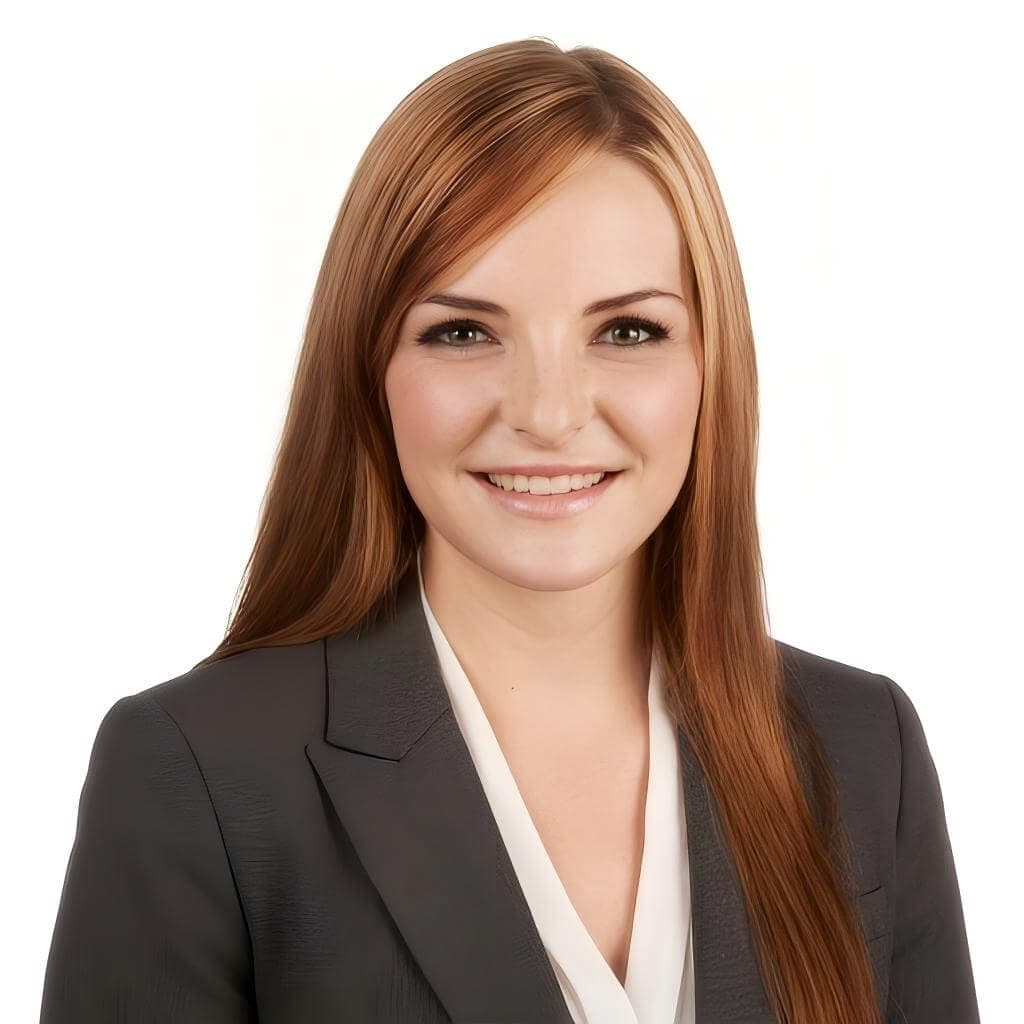 Business profile AI headshot example